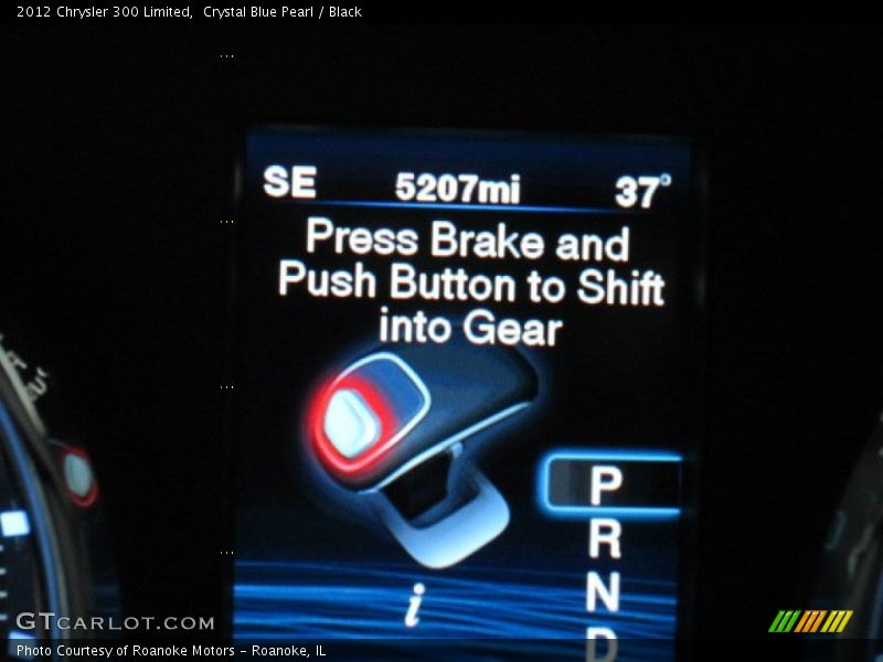 Crystal Blue Pearl / Black 2012 Chrysler 300 Limited