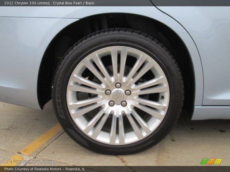 Crystal Blue Pearl / Black 2012 Chrysler 300 Limited