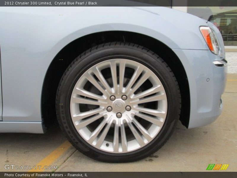 Crystal Blue Pearl / Black 2012 Chrysler 300 Limited
