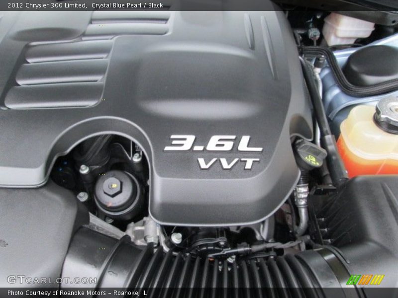 Crystal Blue Pearl / Black 2012 Chrysler 300 Limited