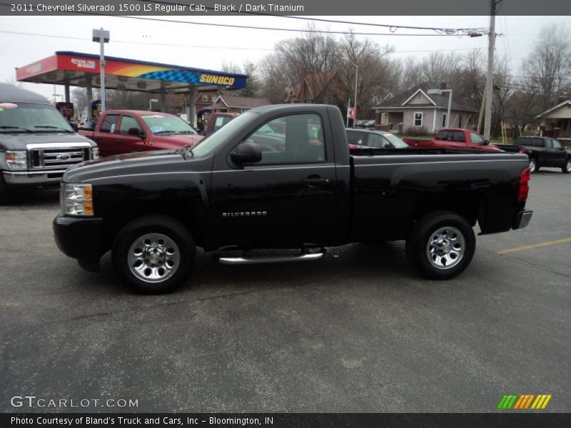 Black / Dark Titanium 2011 Chevrolet Silverado 1500 LS Regular Cab