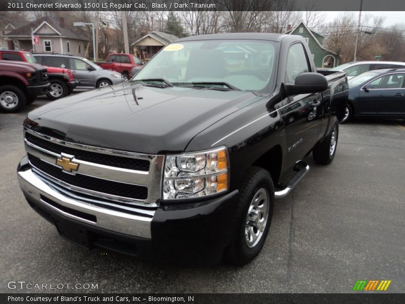 Black / Dark Titanium 2011 Chevrolet Silverado 1500 LS Regular Cab