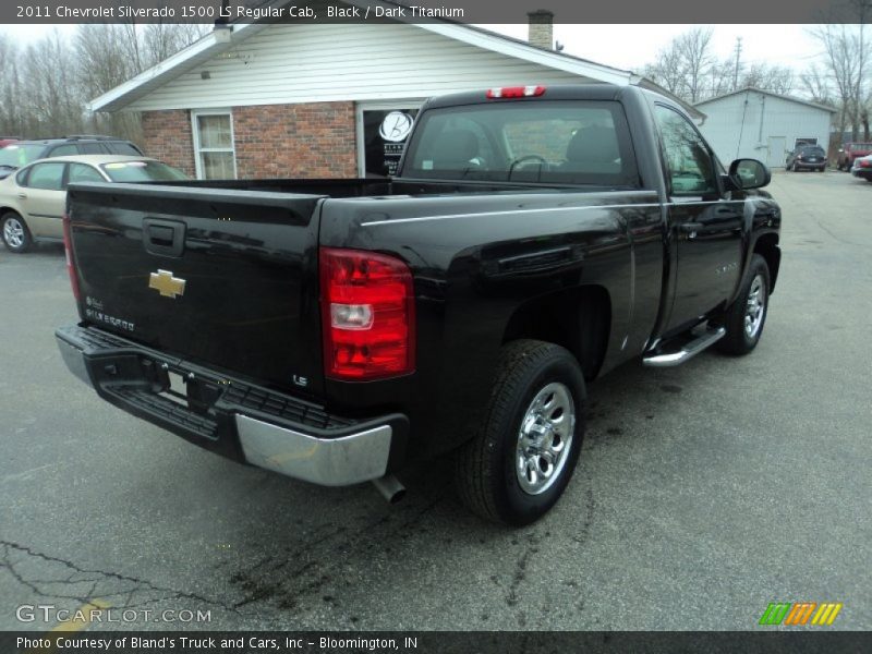 Black / Dark Titanium 2011 Chevrolet Silverado 1500 LS Regular Cab