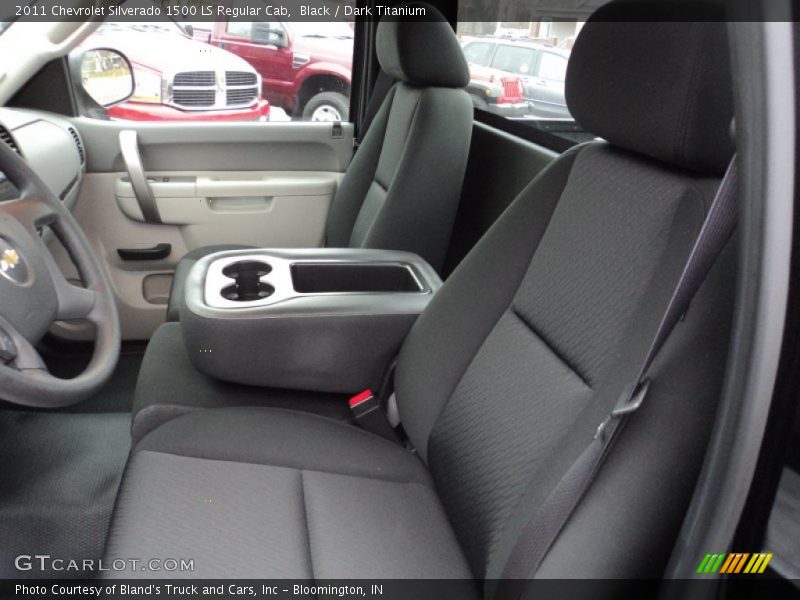 Black / Dark Titanium 2011 Chevrolet Silverado 1500 LS Regular Cab