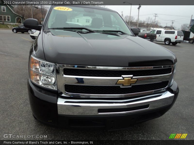 Black / Dark Titanium 2011 Chevrolet Silverado 1500 LS Regular Cab