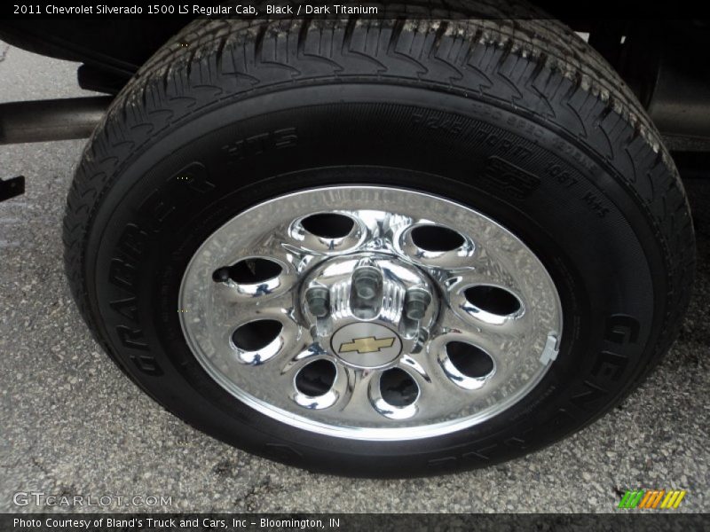 Black / Dark Titanium 2011 Chevrolet Silverado 1500 LS Regular Cab