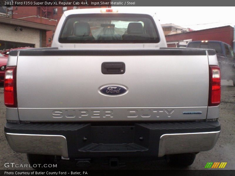 Ingot Silver Metallic / Steel 2012 Ford F350 Super Duty XL Regular Cab 4x4
