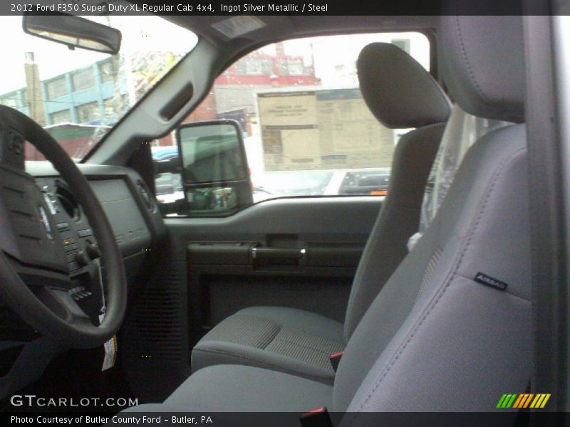 Ingot Silver Metallic / Steel 2012 Ford F350 Super Duty XL Regular Cab 4x4