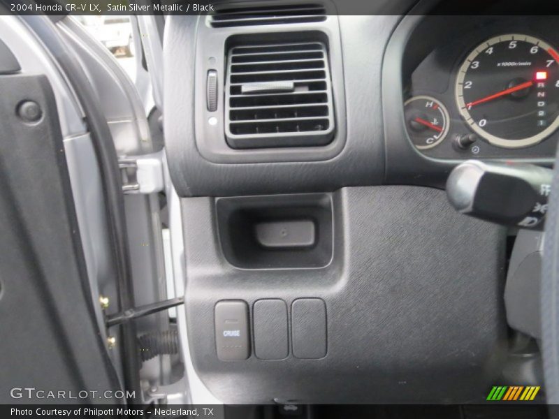 Satin Silver Metallic / Black 2004 Honda CR-V LX