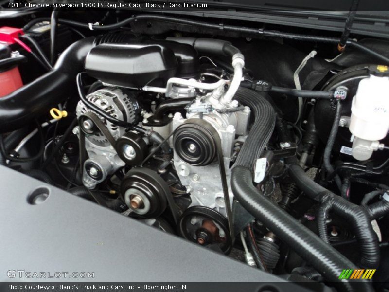 Black / Dark Titanium 2011 Chevrolet Silverado 1500 LS Regular Cab