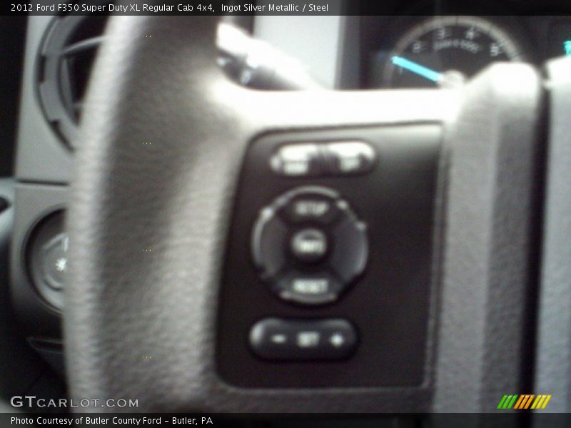 Ingot Silver Metallic / Steel 2012 Ford F350 Super Duty XL Regular Cab 4x4