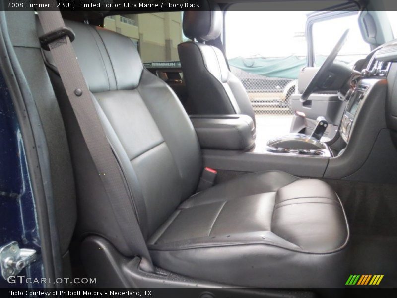 Front Seat of 2008 H2 SUT