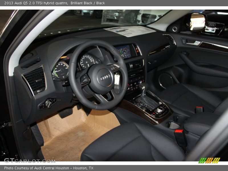 Brilliant Black / Black 2013 Audi Q5 2.0 TFSI hybrid quattro