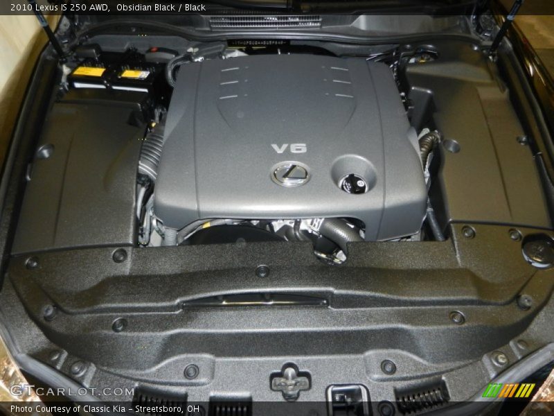 Obsidian Black / Black 2010 Lexus IS 250 AWD
