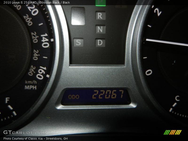 Obsidian Black / Black 2010 Lexus IS 250 AWD
