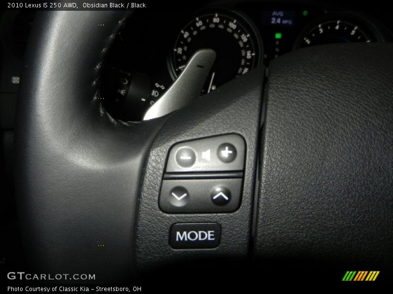 Obsidian Black / Black 2010 Lexus IS 250 AWD