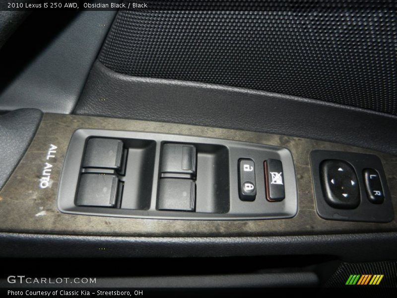 Obsidian Black / Black 2010 Lexus IS 250 AWD
