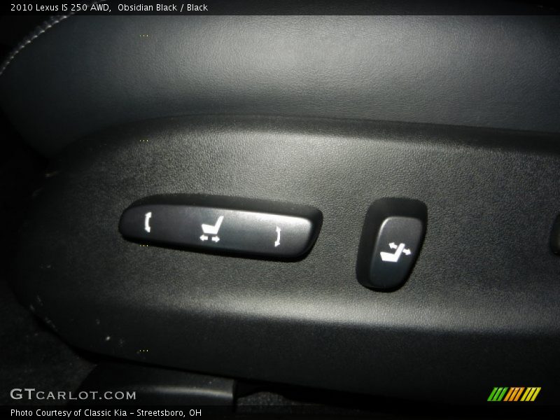 Obsidian Black / Black 2010 Lexus IS 250 AWD
