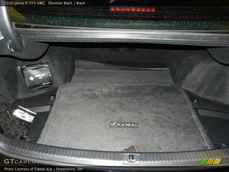 Obsidian Black / Black 2010 Lexus IS 250 AWD