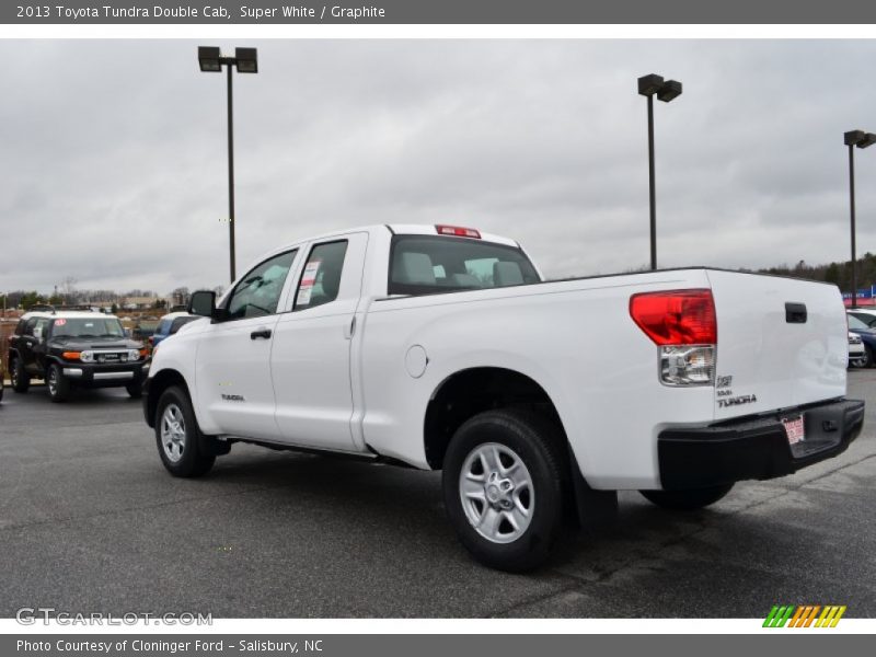 Super White / Graphite 2013 Toyota Tundra Double Cab