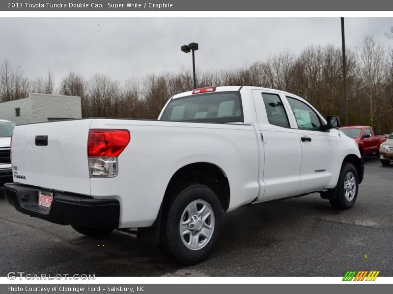 Super White / Graphite 2013 Toyota Tundra Double Cab