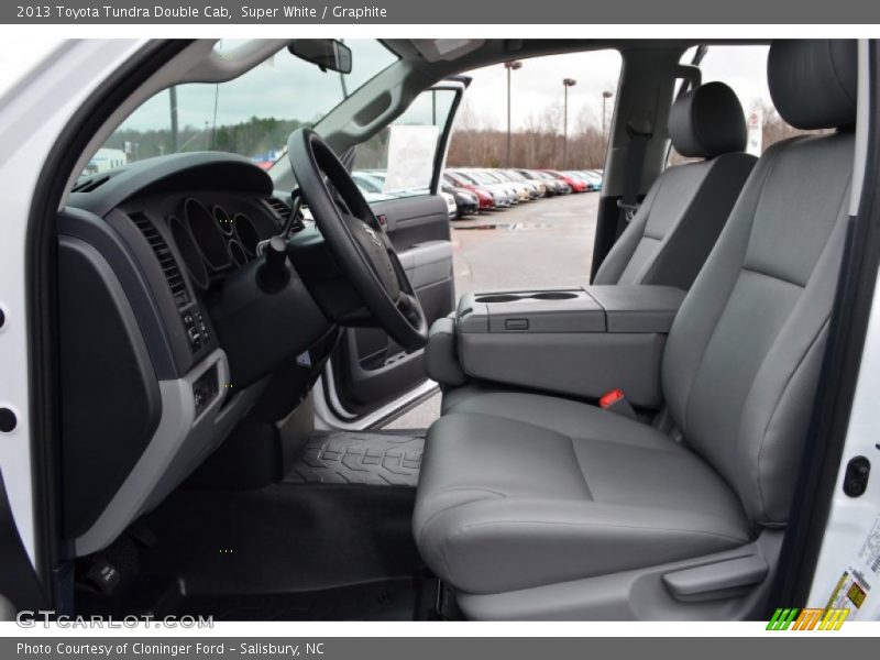 Super White / Graphite 2013 Toyota Tundra Double Cab