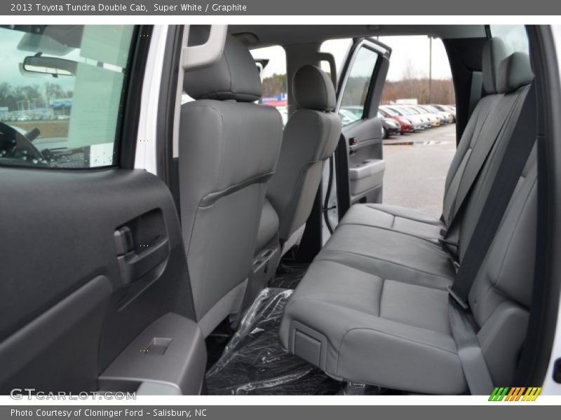 Rear Seat of 2013 Tundra Double Cab
