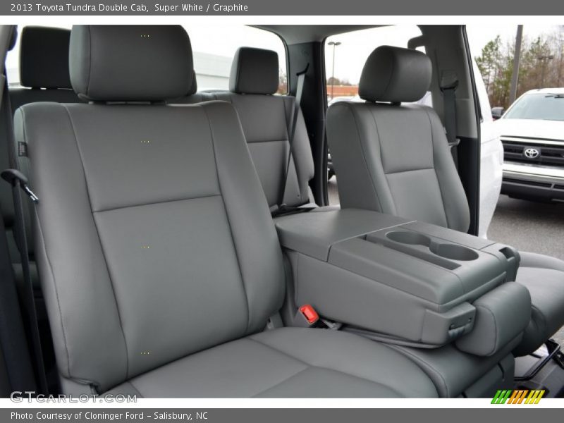 Super White / Graphite 2013 Toyota Tundra Double Cab