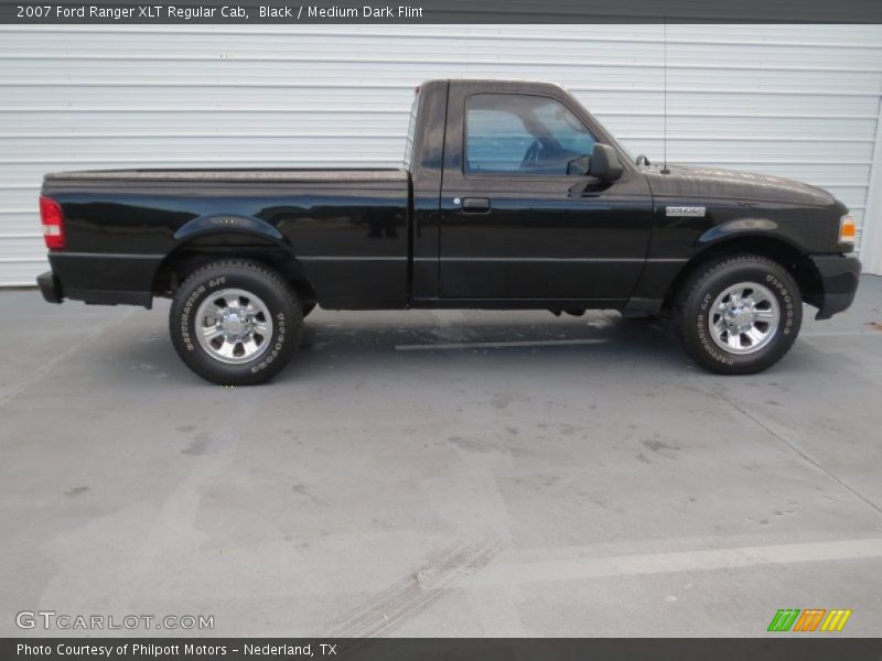 Black / Medium Dark Flint 2007 Ford Ranger XLT Regular Cab