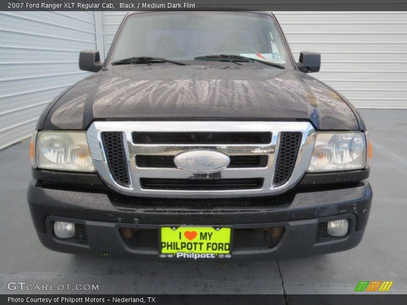 Black / Medium Dark Flint 2007 Ford Ranger XLT Regular Cab