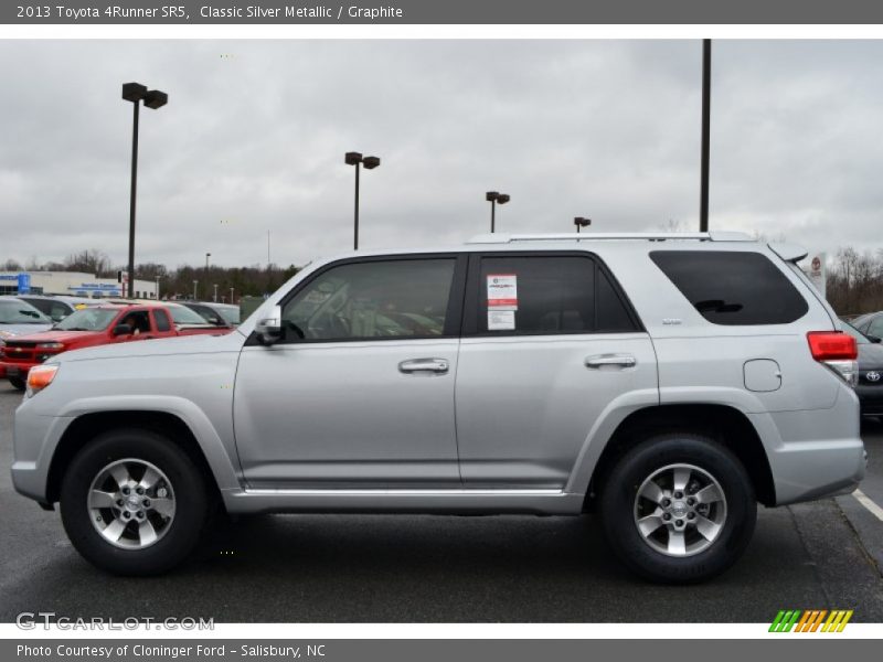 Classic Silver Metallic / Graphite 2013 Toyota 4Runner SR5