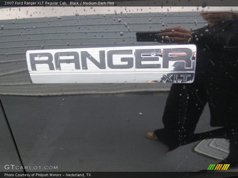 Black / Medium Dark Flint 2007 Ford Ranger XLT Regular Cab