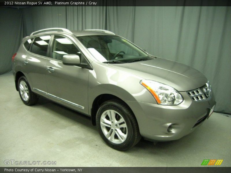 Platinum Graphite / Gray 2012 Nissan Rogue SV AWD