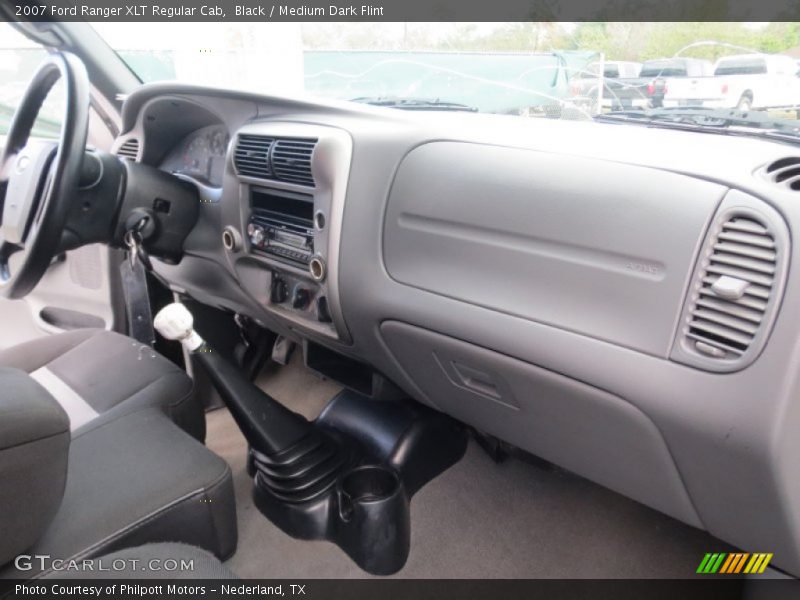 Black / Medium Dark Flint 2007 Ford Ranger XLT Regular Cab