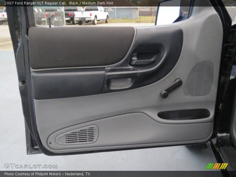 Black / Medium Dark Flint 2007 Ford Ranger XLT Regular Cab