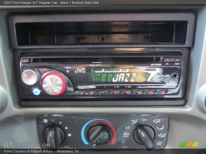 Black / Medium Dark Flint 2007 Ford Ranger XLT Regular Cab