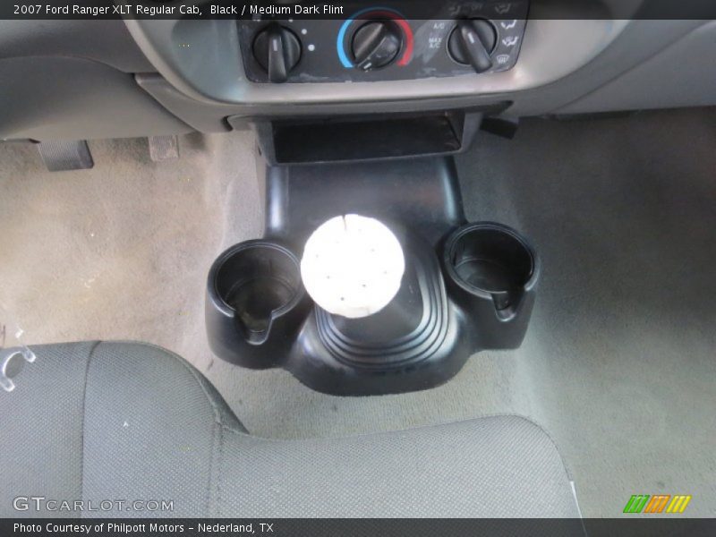 Black / Medium Dark Flint 2007 Ford Ranger XLT Regular Cab