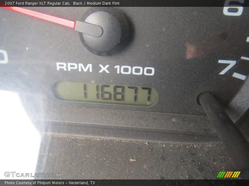 Black / Medium Dark Flint 2007 Ford Ranger XLT Regular Cab