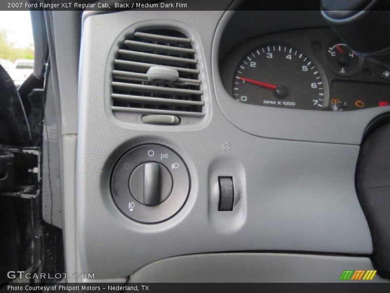 Black / Medium Dark Flint 2007 Ford Ranger XLT Regular Cab