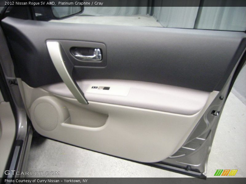 Platinum Graphite / Gray 2012 Nissan Rogue SV AWD