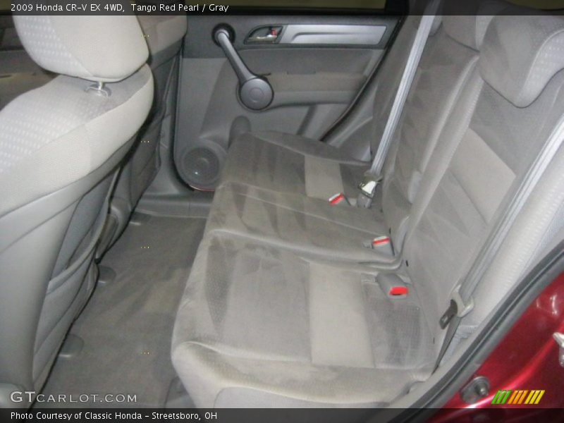 Tango Red Pearl / Gray 2009 Honda CR-V EX 4WD