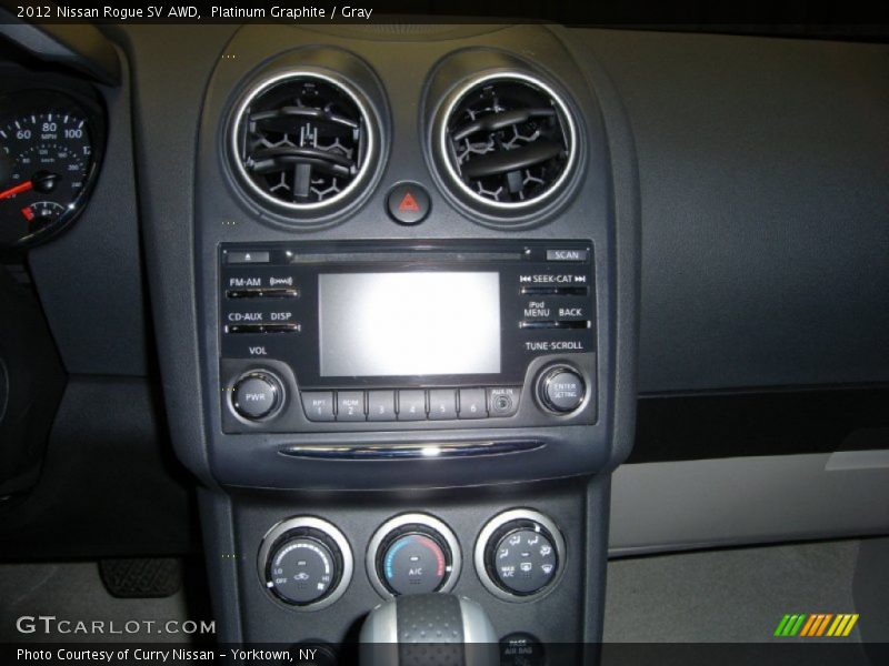 Platinum Graphite / Gray 2012 Nissan Rogue SV AWD