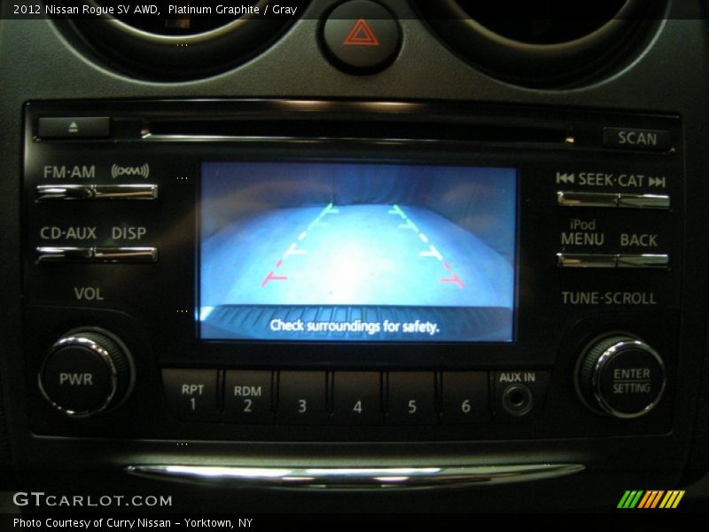 Platinum Graphite / Gray 2012 Nissan Rogue SV AWD