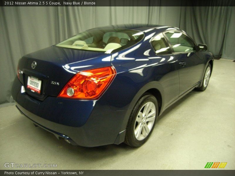 Navy Blue / Blonde 2012 Nissan Altima 2.5 S Coupe