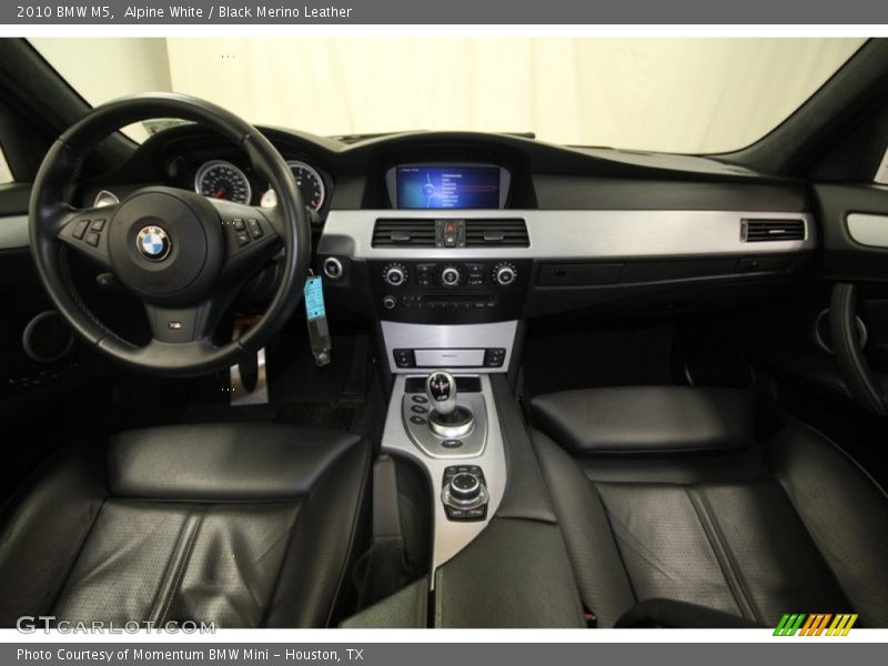 Dashboard of 2010 M5 