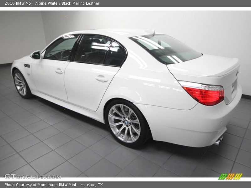 2010 M5  Alpine White