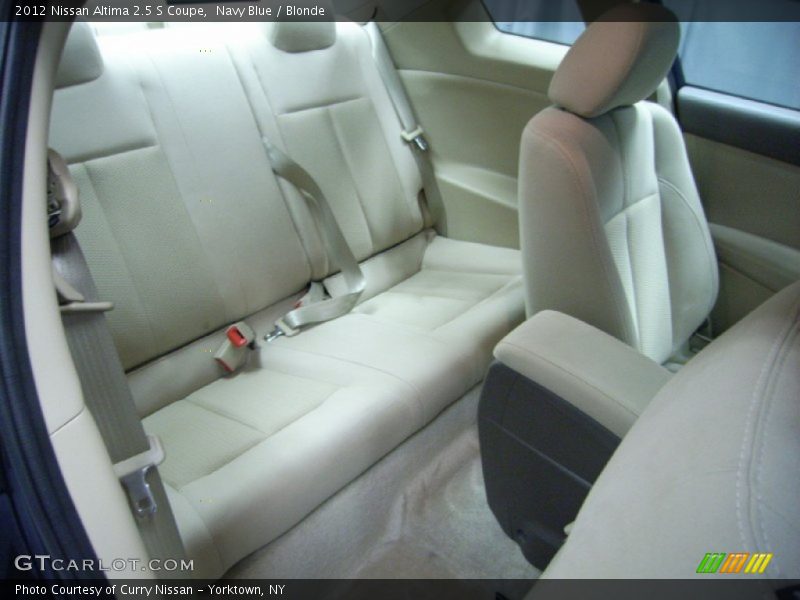 Navy Blue / Blonde 2012 Nissan Altima 2.5 S Coupe