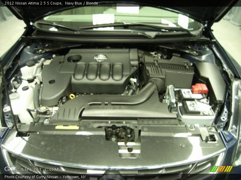 Navy Blue / Blonde 2012 Nissan Altima 2.5 S Coupe