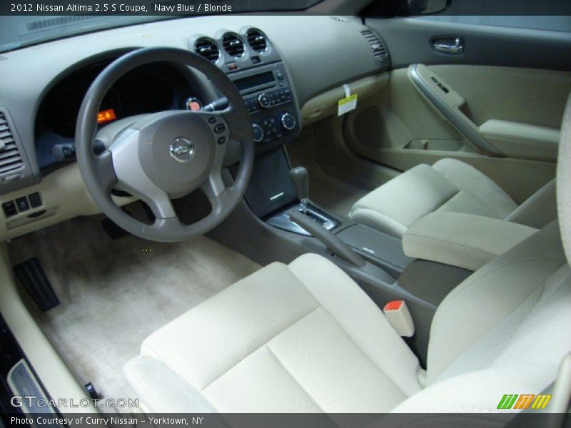 Navy Blue / Blonde 2012 Nissan Altima 2.5 S Coupe