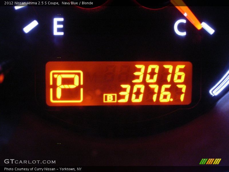 Navy Blue / Blonde 2012 Nissan Altima 2.5 S Coupe